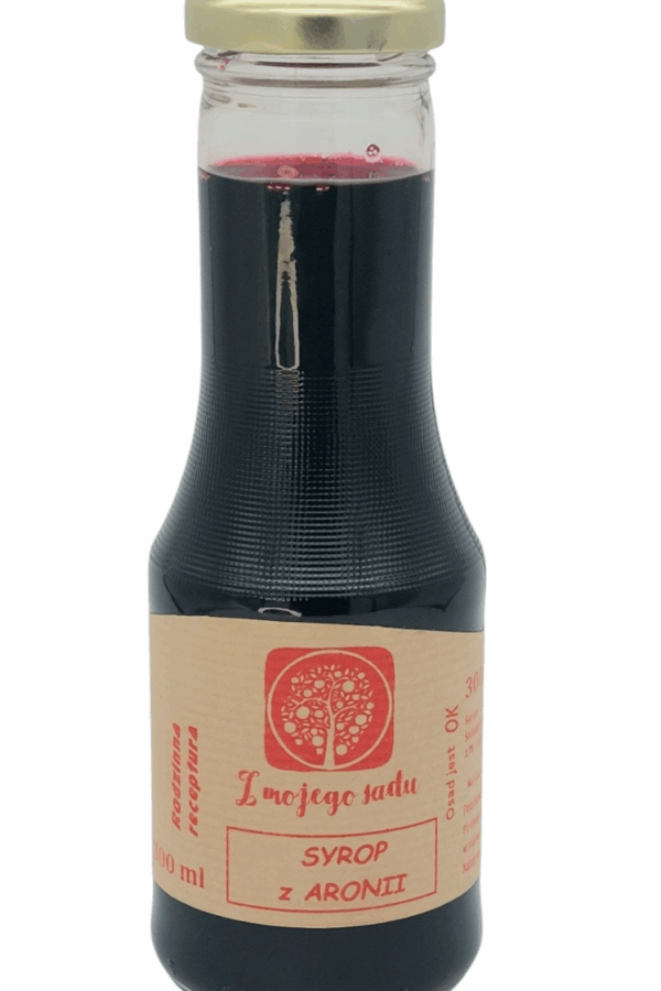 Gęsty Syrop z Aronii dla Dzieci