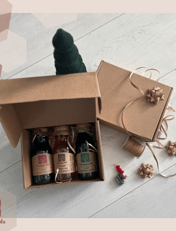 Zestaw prezentowy 3 soki lub syropy