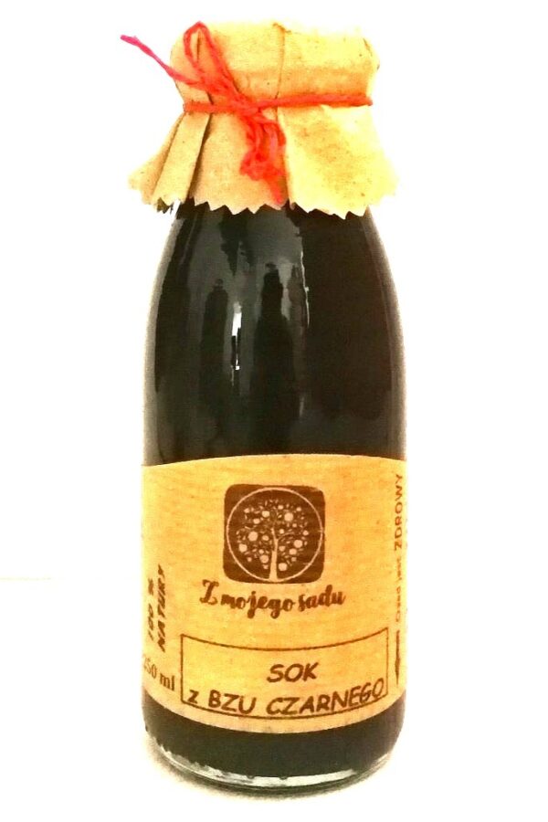 Sok z Czarnego Bzu bez cukru