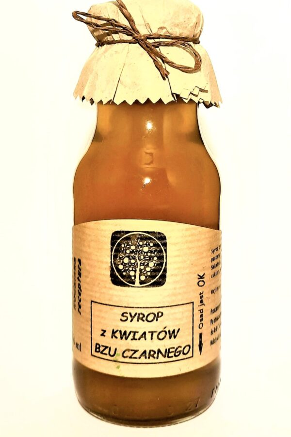 Syrop z kwiatu czarnego bzu