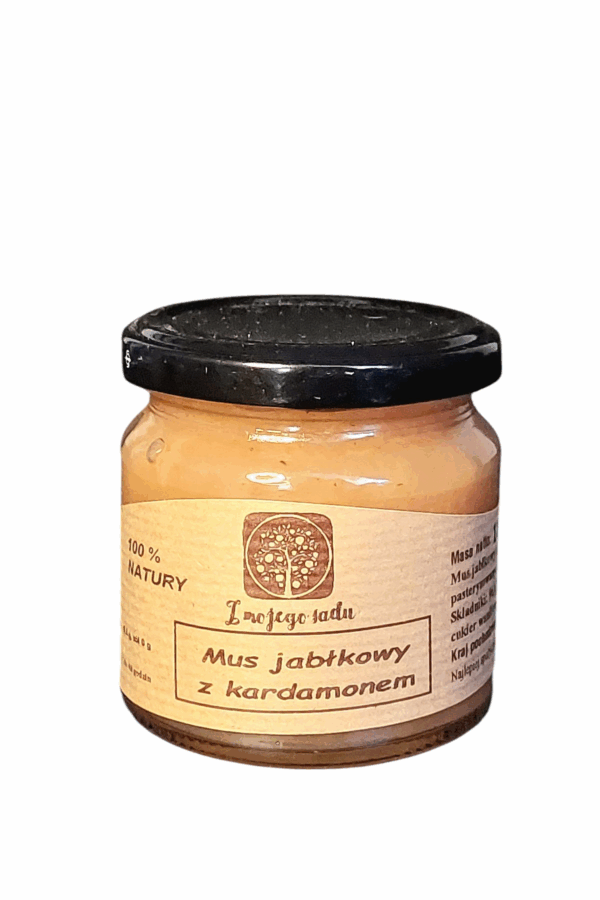 Mus jabłkowy z kardamonem