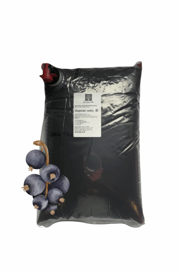 Sok z czarnej porzeczki 100 %