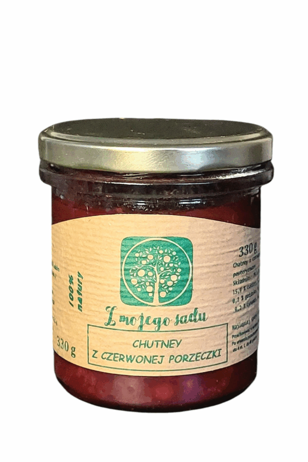 Chutney z czerwonej porzeczki