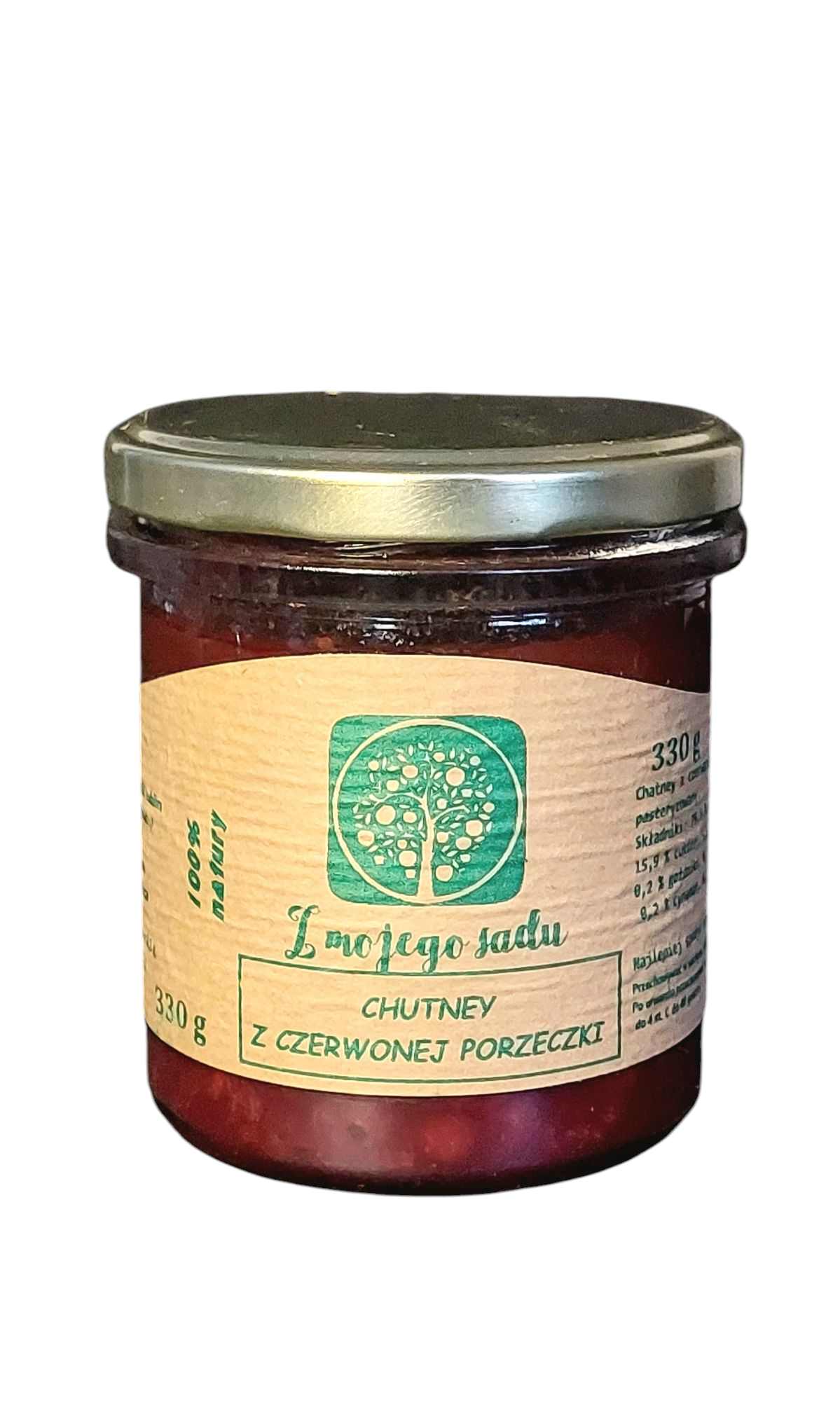 Chutney z czerwonej porzeczki